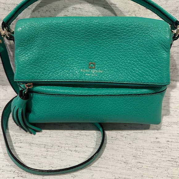 Kate Spade Turquoise Crossbody Bag - Picture 1 of 12